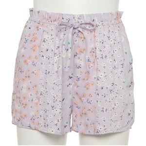 Juniors' SO Floral Soft Shorts